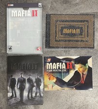 Mafia Ii Collector's 2010 Pc Dvd Edition Steel Book Complete Authentic