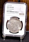 1923-D Peace Dollar - NGC Unc Details, Obv Cleaned (#60062-L)