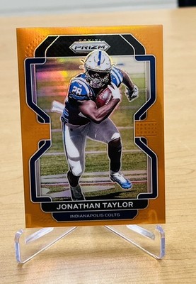 2021 Panini Prizm Jonathan Taylor Orange Prizm /249 Indianapolis Colts