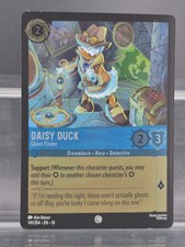 Disney Lorcana Daisy Duck - Ghost Finder 141/204 Whispers in the Well C Foil