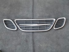 SAAB 9-3 93 2003-2007 GENUINE COMPLETE FRONT BUMPER GRILL SET OF 3