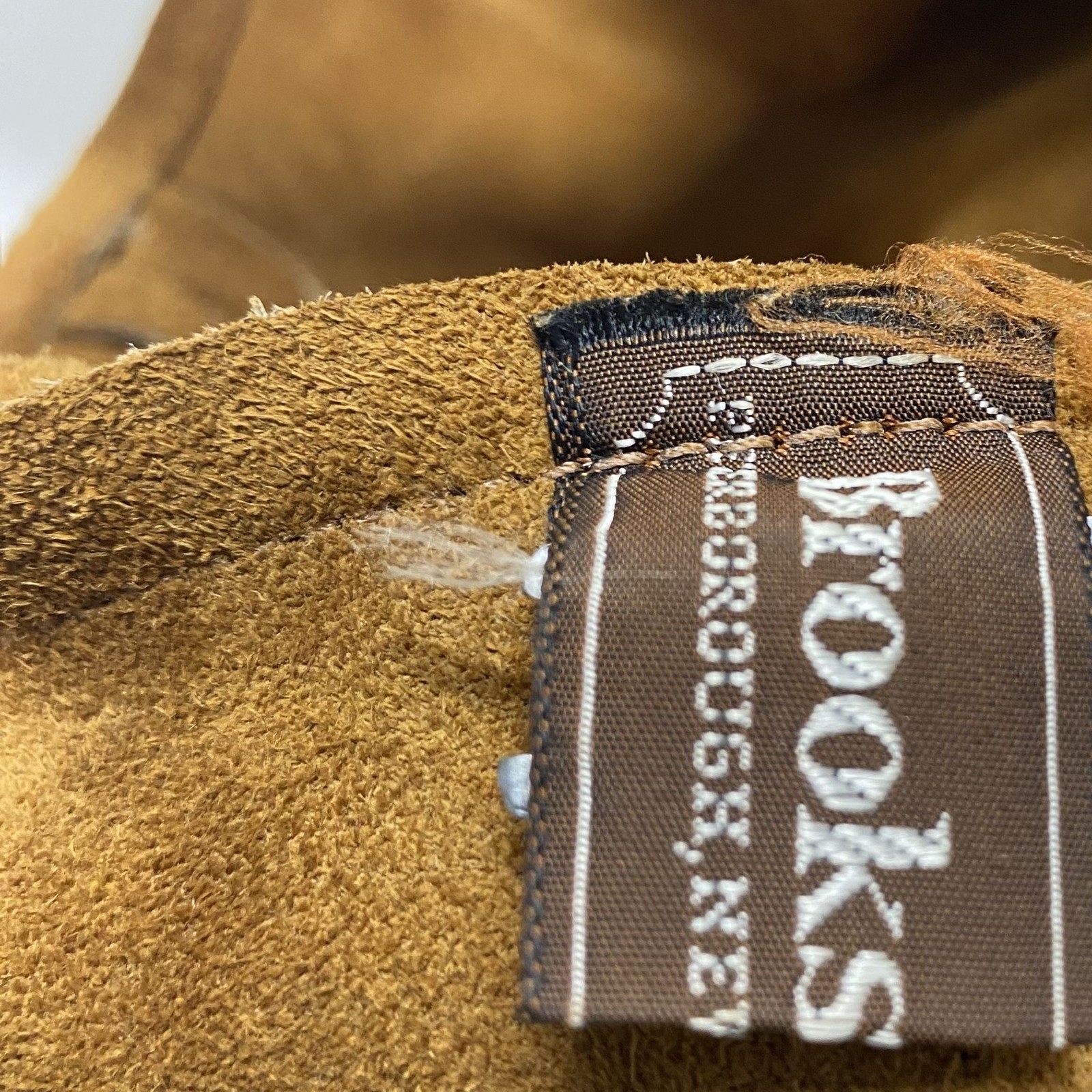 Brookstone Brown Solid Suede Magnetic Closure Tote - image 4