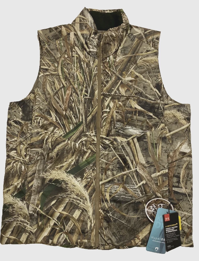 Under Armour men's Skysweeper Down fil Hunting Vest - Small - Realtree Max Camo - Image 4 of 4