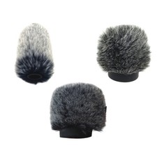 Windscreen Noise Reductions Furry Cover for Rode Go II Camera Microphones Foam
