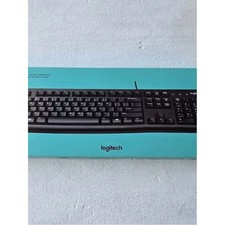Logitech Black Wired Full-Size Keyboard with Numeric Keypad USB