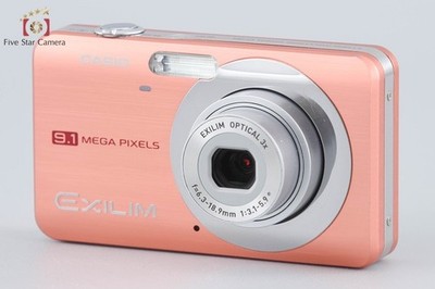 Casio EXILIM EX-Z85 Orange 9.1 MP Digital Camera w/ Box [Very Good