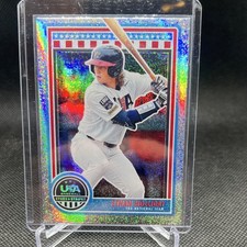 Panini 2025 Stars & Stripes Parallel #67 Ethan Holliday USA Baseball 18U