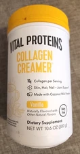 Vital Proteins Collagen Creamer/Vanilla /10g Collagen per serving