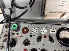 1x RCA 6AF6G Magic Eye Vacuum Tube Tested Bright 3 Available