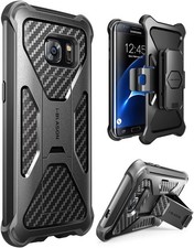 i-Blason Para Samsung Galaxy S7 Edge 2016 Combo Doble Capa Funda Cubierta Clip