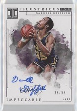 2018 Panini Impeccable Illustrious Ink 36/99 Darrell Griffith #IL-DGF Auto 7i6