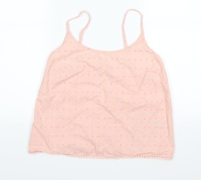 Basic-Tanktop Damen UK Größe 10 Muskatrosa