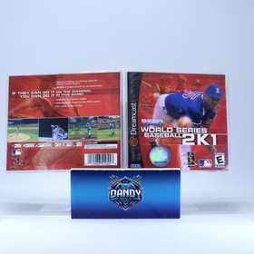 World Series Baseball 2K1 CIB W/ Manual - Sega Dreamcast