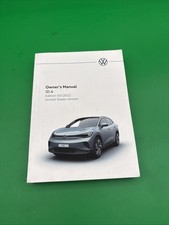 2022 Volkswagen ID.4 Owners Manual with Free Shipping
