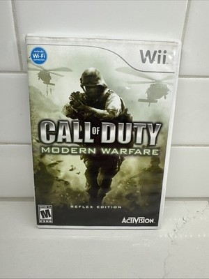 Call of Duty: Modern Warfare -- Reflex Edition (Nintendo Wii, 2009) No Manual
