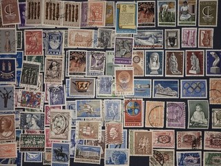 199 Lot Stamps Greece Stamped Various Motifs And Years