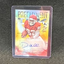 Topps Signature Class Preeminent Ink Dante Hall Kansas City /10 Auto