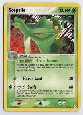 Sceptile - 10/106(EX Emerald) - PR #010/106 Deck Exclusives Normal HP