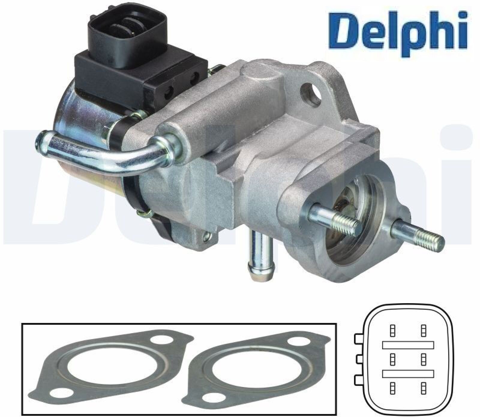 Für DELPHI EG10441-12B1 EGR VALVE AURIS, COROLLA, YARIS - Bild 4