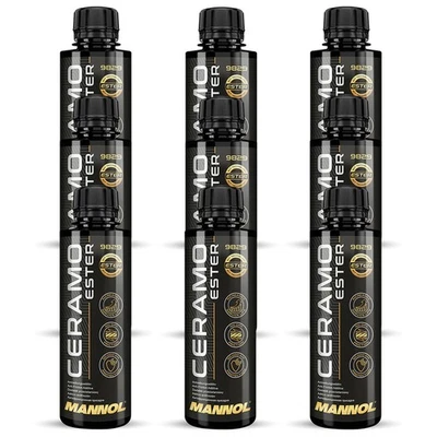 9x 250 ml MANNOL Ceramo Ester 9829 Additif Antiusure Protection Moteur - Photo 1/2