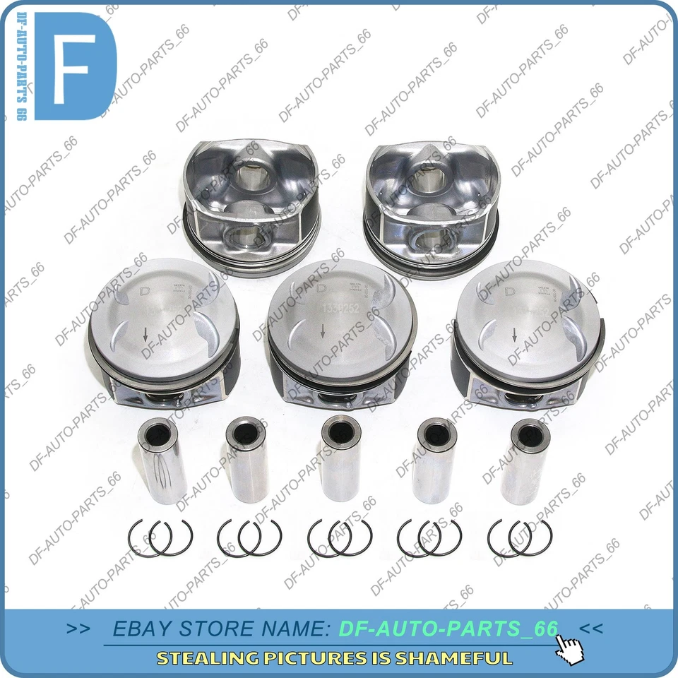 Juego de pistones y anillos STD para Volvo V40 V60 XC60 S60 S80 B5204T9 B5204T8 2.0 L5 Foto 3 de 4