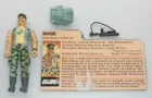 Vintage 1983 Gung Ho G.I. GI Joe v1 100% Complete Figure File Card 3.75 ARAH 80s