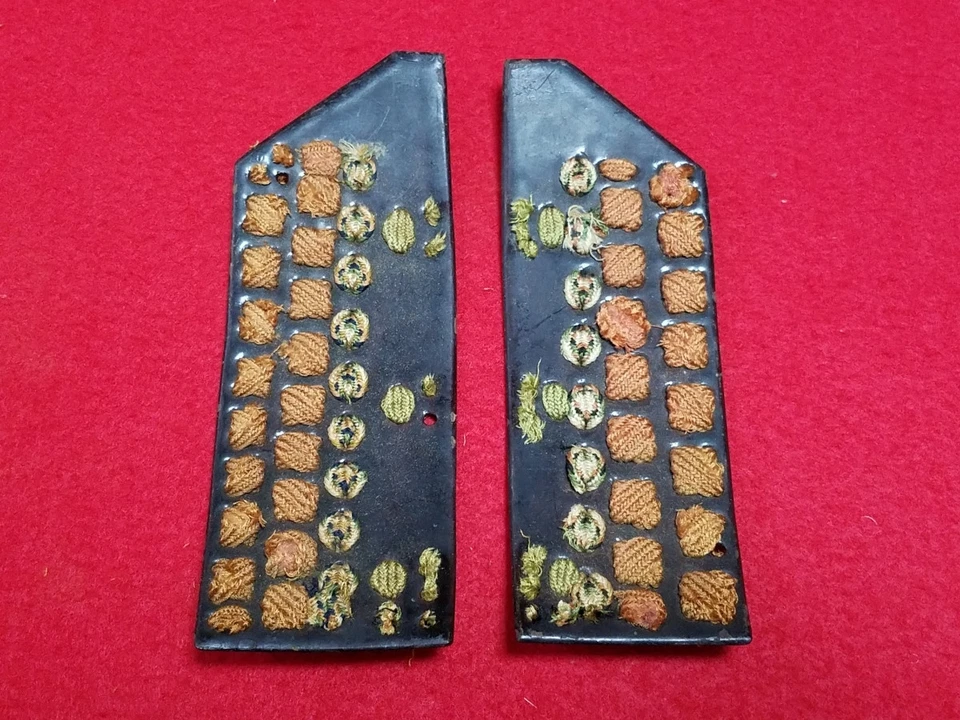 Kobire Adult Size Iron Japanese Samurai Armour Accessories Edo period Antique - Image 4 of 4