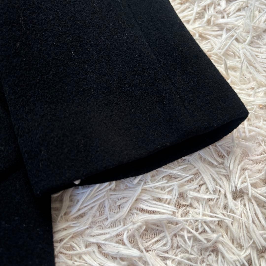 Burberry Chesterfield Coat With Lining Black Cashmere Blend Size L For Women thumbnail 23