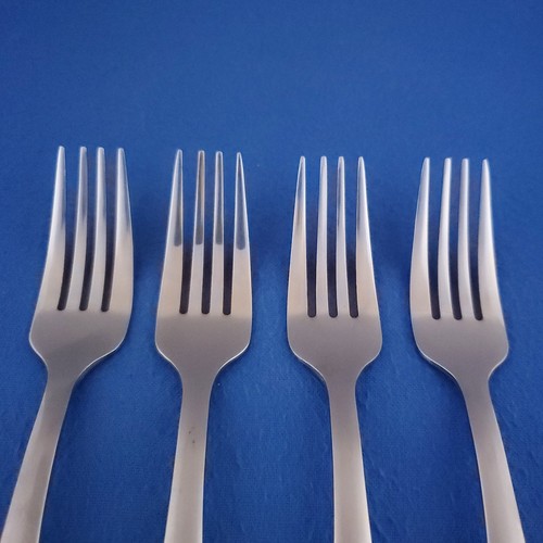 (4) Cambridge GRATITUDE ~ Salad Fork 7" ~ Stainless Satin Flatware - Picture 3 of 7