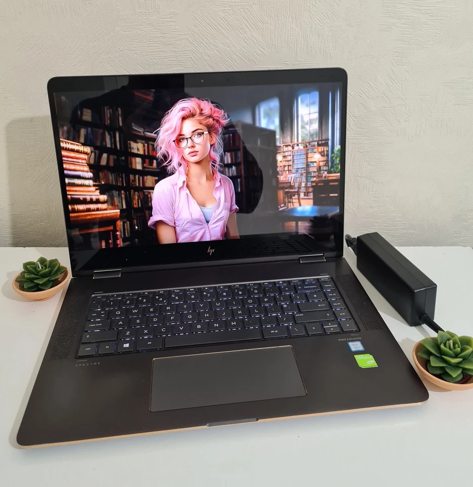 Top Spec HP Spectre x360 15" 4K Laptop Intel i7 1TB SSD 20GB RAM NVIDIA Win11. - Image 3 of 4