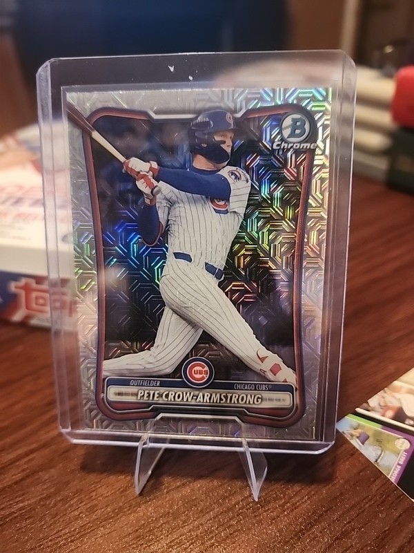 2026 Bowman Chrome Pete Crow-Armstrong Mojo Refractor #31 Chicago Cubs