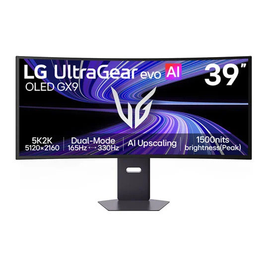 Lg Size 39 Black Ultragear 39Gx950b Evo Gx9 39" 5K2k Oled Usb-C Height Adjustable Curved Gaming Monitor With Speakers - Image 2