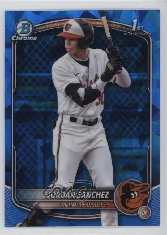 2025 Bowman Chrome Sapphire Edition Prospects Jordan Sanchez #BCP-208 1q9u