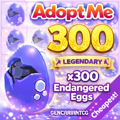 300 Endangered Eggs  US Seller   Adopt From Me Today!