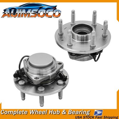 Para Chevrolet Tahoe 2015-2019 2x 515159 Cubo de Rueda Delantero con Rodamiento
