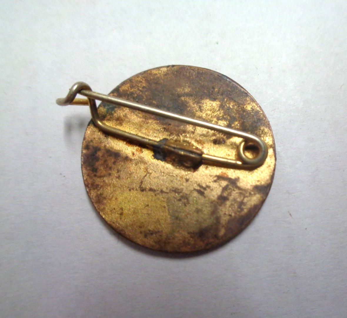 Badge, patriotic brooch: Union Rouennaise des Anciens Combattants 1914-1918