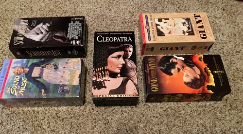 VHS 19 -Family/Comedy/Classics: Sound of Music, Elvis, Shirley Temple, Carson-VG - Picture 4 of 12