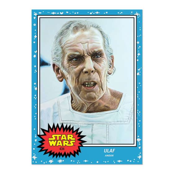 Topps STAR WARS Living Set 433 DAVO SCULDON 434 ULAF STAR WARS