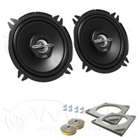 JVC Lautsprecher FüR Audi 80 Cabrio B4 1991-2002 Heck Hinten 2-Wege 250W #Aeyz