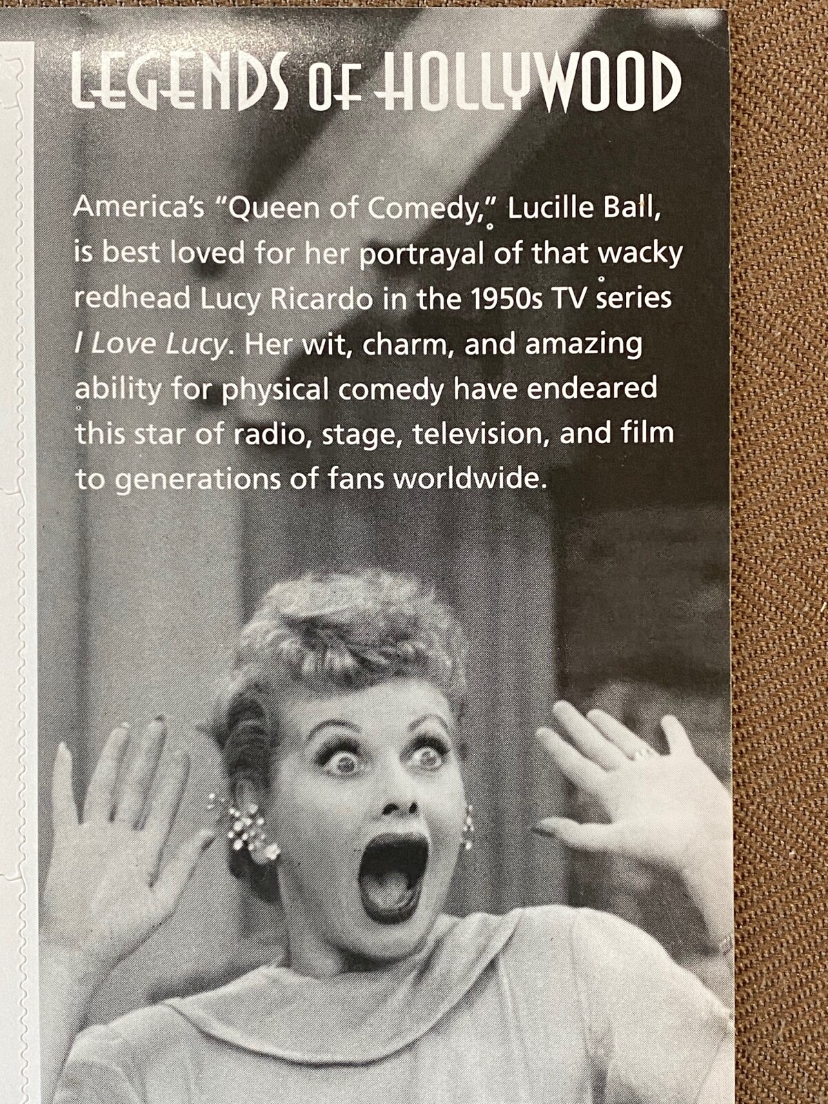 Lucille Ball 34 Cent U.S. Postage Stamps (Full Sheet of 20) eBay