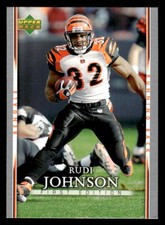 2007 Upper Deck First Edition Rudi Johnson #21 Cincinnati Bengals Football Card