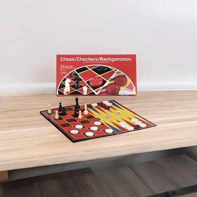 Red Box Checker/Schach/Backgammon