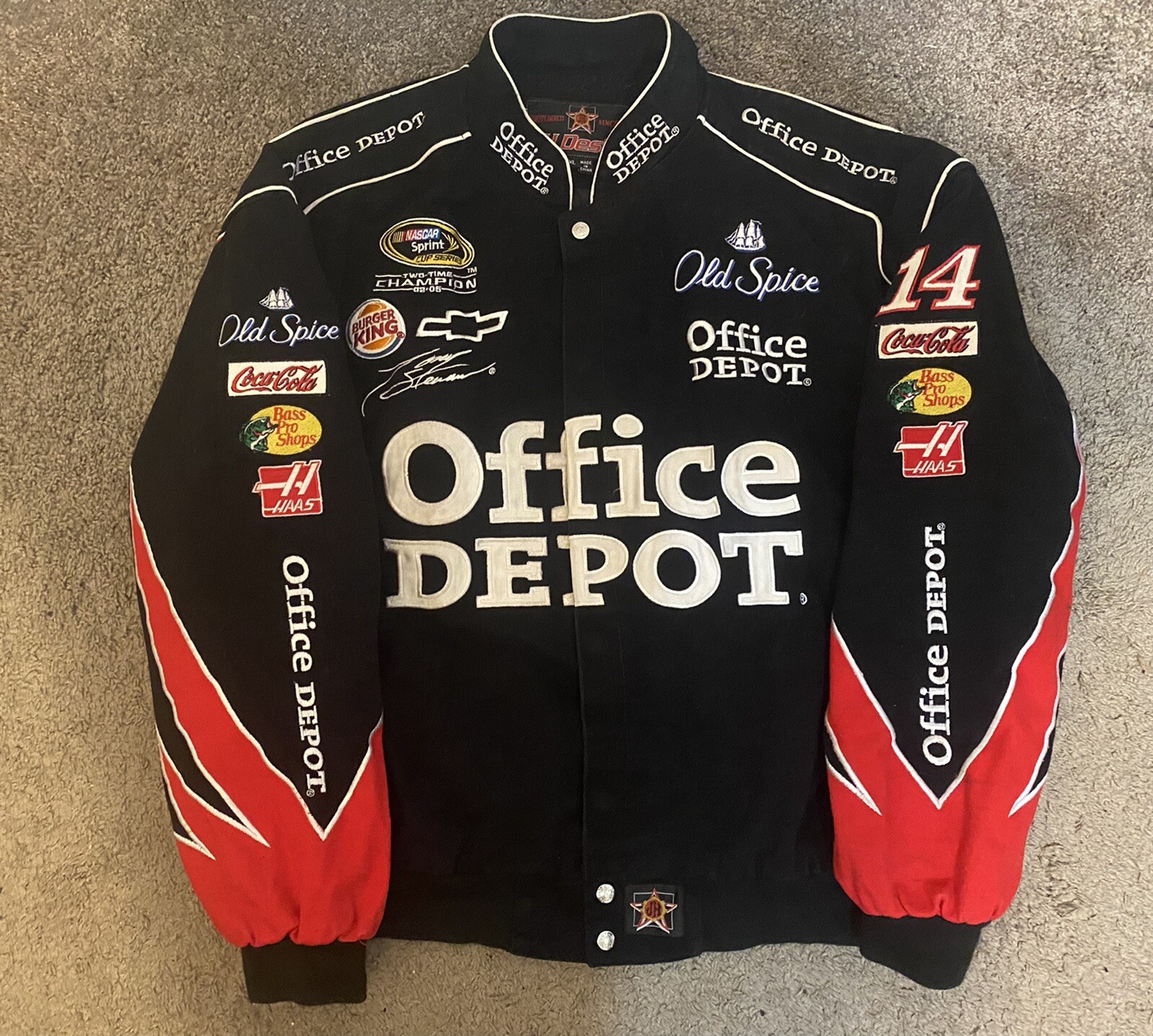 JH Design Tony Stewart Office Depot 
