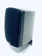 1 Klipsch Satellite Surround System Speakers w/ Stands Black Gray WORKS GREAT