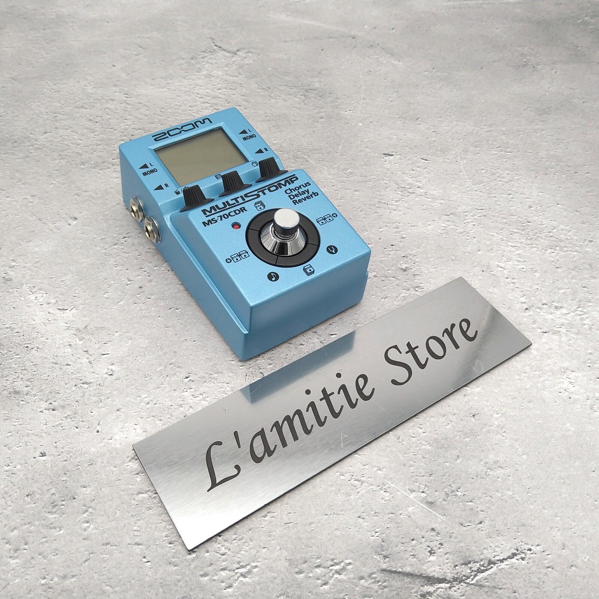 ZOOMのMS-70CDR Amazon.com: Zoom MS-70CDR+ MultiStomp Chorus/Delay/Reverb Pedal