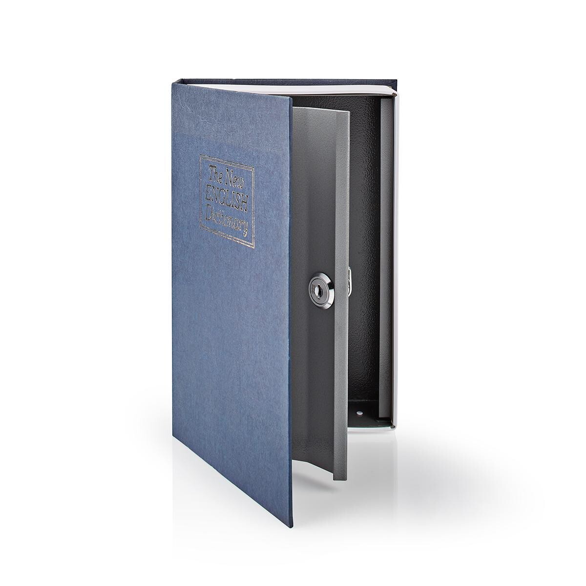 Cassetta di sicurezza cassaforte a libro con 2 chiavi incluse