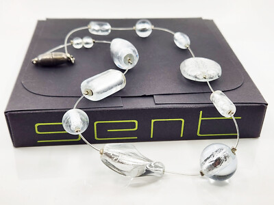 【Marina e Susanna Sent❤️ベネチア製 ネックレス（箱付き）】 MARINA E SUSANNA SENT MURANO GLASSBEADS MODERNIST NECKLACE ~ 24