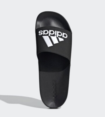 adidas adilette shower slides Black White F34770 UK 12 - Crepsmayfair |  eBay UK