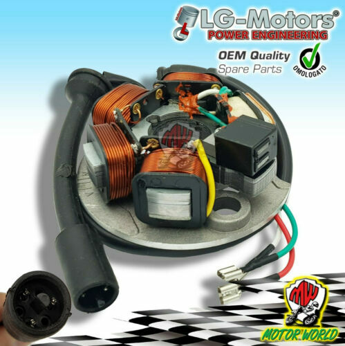 Statore Magnete Volano 6 Poli Per Vespa ET3 - Ricambio Specifico VMB1T
