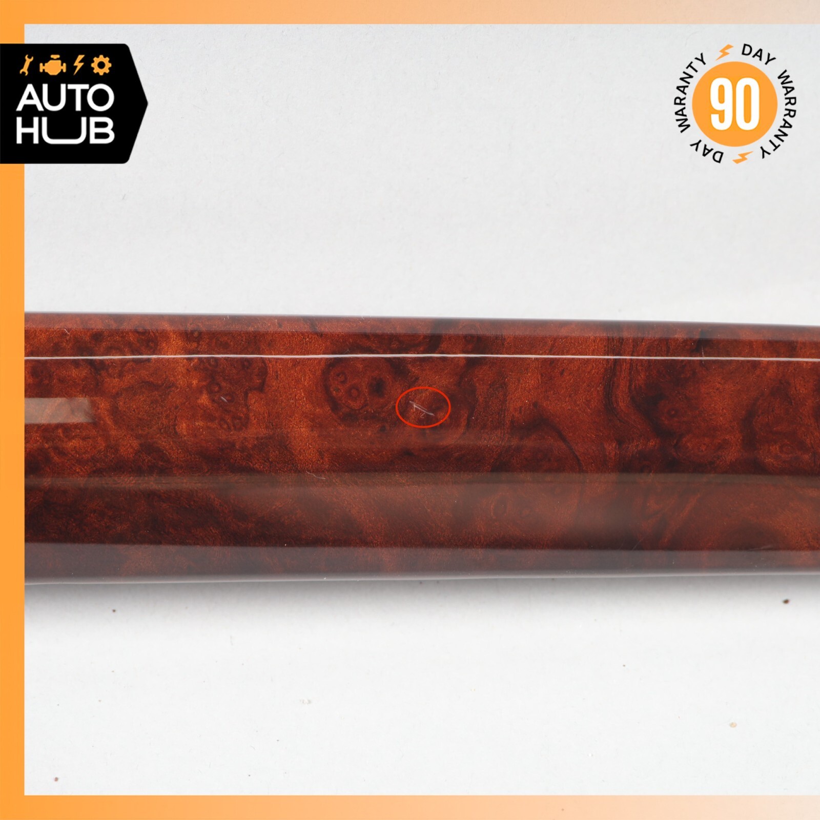 08-19 Maserati GranTurismo M145 Front Right Side Door Panel Trim Wood OEM